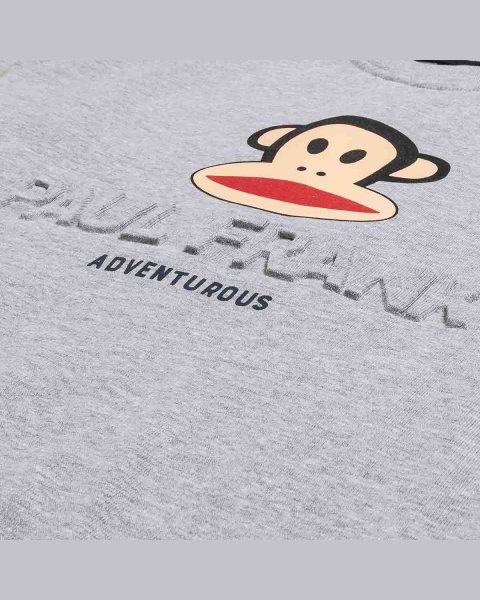 Tracksuit cotton fleece blend Paul Frank with embossed letters (6-16 years)