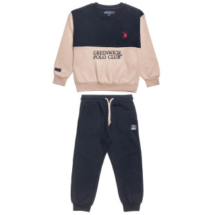 Tracksuit Greenwich Polo Club with embossed elements (2-16 years)
