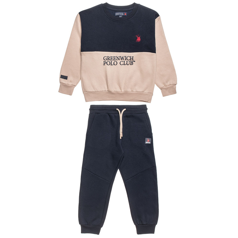 Tracksuit Greenwich Polo Club with embossed elements (2-16 years)