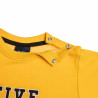 Tracksuit cotton fleece blend Five Star with embossed print (12 months-5 years)