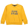Tracksuit cotton fleece blend Five Star with embossed print (12 months-5 years)