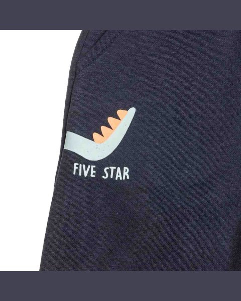 Tracksuit cotton fleece blend Five Star with print (12 months-5 years)