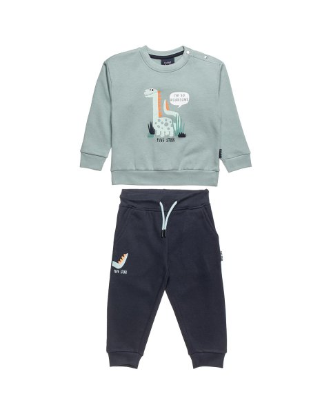 Tracksuit cotton fleece blend Five Star with print (12 months-5 years)