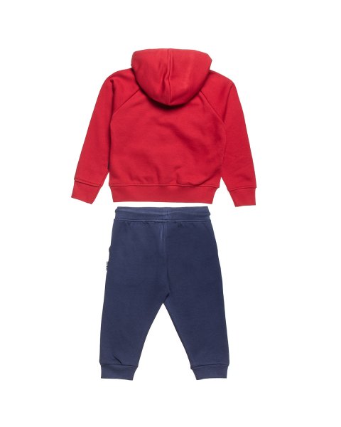 Tracksuit cotton fleece blend Five Star with embossed print (18 months-5 years)