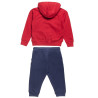 Tracksuit cotton fleece blend Five Star with embossed print (18 months-5 years)