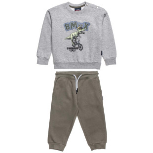 Tracksuit cotton fleece blend Five Star with print (12 months-5 years)