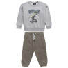 Tracksuit cotton fleece blend Five Star with print (12 months-5 years)