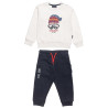 Tracksuit cotton fleece blend Five Star with print (12 months-5 years)