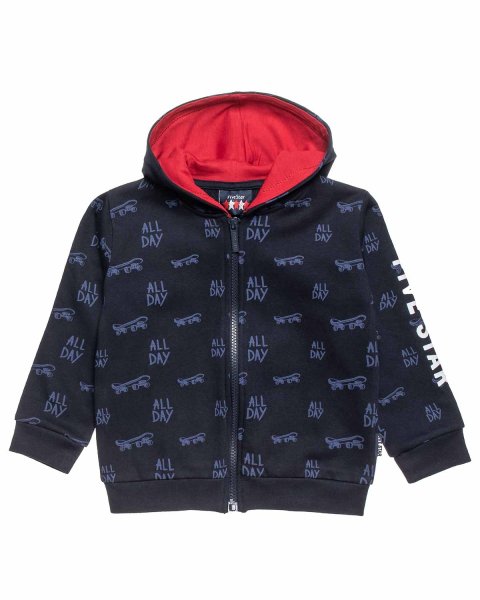 Tracksuit cotton fleece blend Five Star with print (12 months-5 years)
