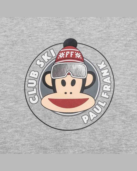 Μπλούζα φούτερ Paul Frank με τύπωμα (12 μηνών-5 ετών)