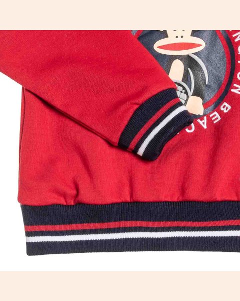 Σετ φόρμας φούτερ Paul Frank με ανάγλυφα στοιχεία (12 μηνών-5 ετών)
