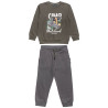 Tracksuit cotton fleece blend Five Star with embossed print (6-16 years)