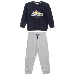 Tracksuit cotton fleece blend Five Star with print (6-16 years)