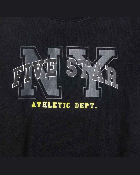 Tracksuit cotton fleece blend Five Star with embossed print (6-16 years)