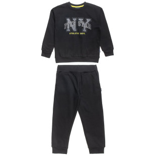 Tracksuit cotton fleece blend Five Star with embossed print (6-16 years)