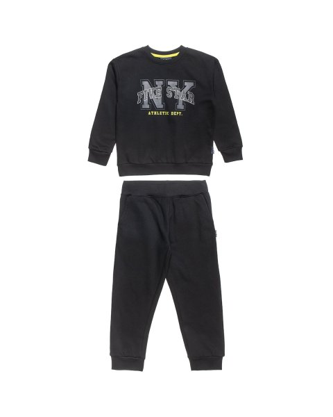 Tracksuit cotton fleece blend Five Star with embossed print (6-16 years)