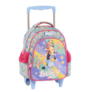 Trolley backpack kindergarten Bluey