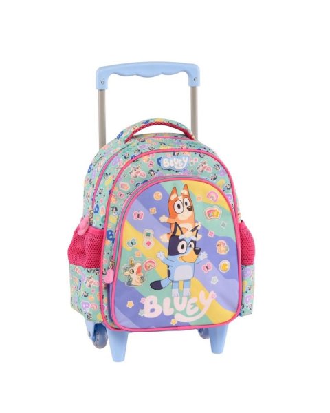 Trolley backpack kindergarten Bluey
