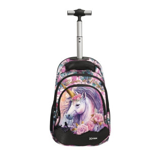 Trolley backpack unicorn Xscape