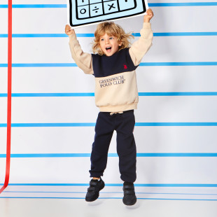 Tracksuit Greenwich Polo Club with embossed elements (2-16 years)