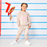 Tracksuit velour with eco fur detail (12 months-5 years)