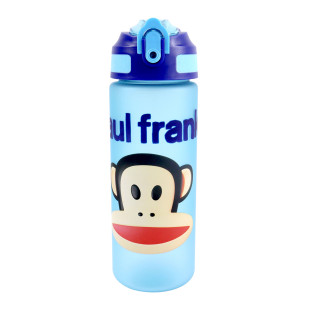 Water bottle Paul Frank with straw