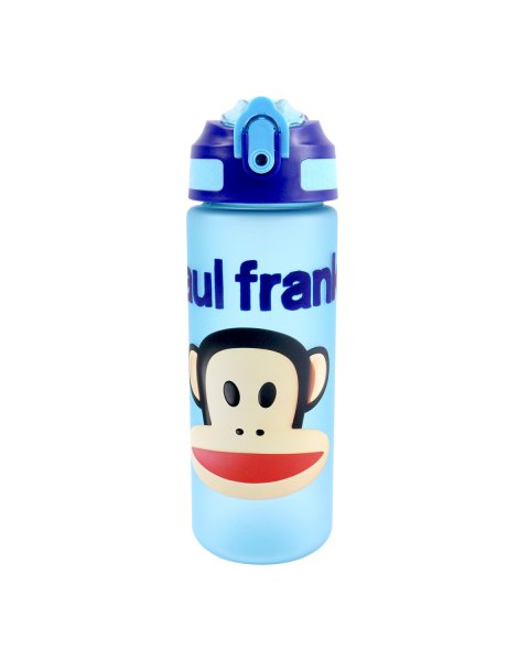 Water bottle Paul Frank with straw