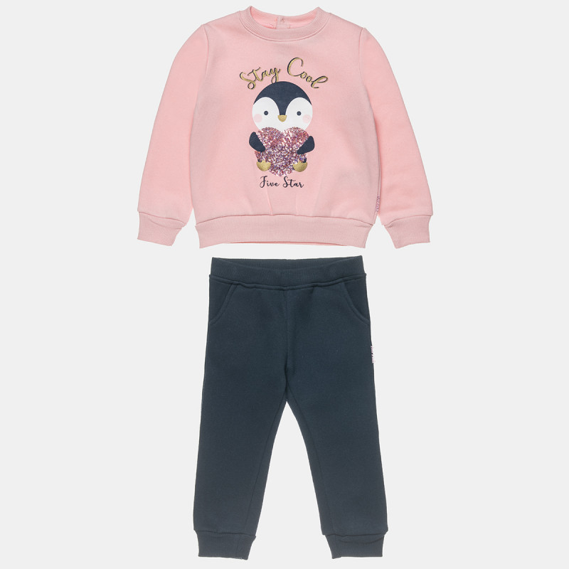Tracksuit Five Star with sequins (12 months-5 years)