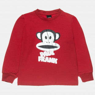 Long sleeve top Paul Frank with silver print (12 months-5 years)