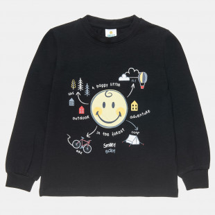 Μπλούζα SmileyBaby® με τύπωμα (12 μηνών-3 ετών)