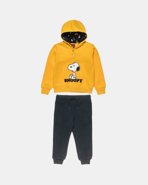 Tracksuit cotton fleece blend Snoopy (12 months-8 years)