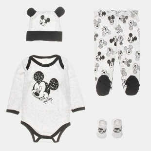 Set Disney Mickey Mouse 4-pieces (0-3 months)