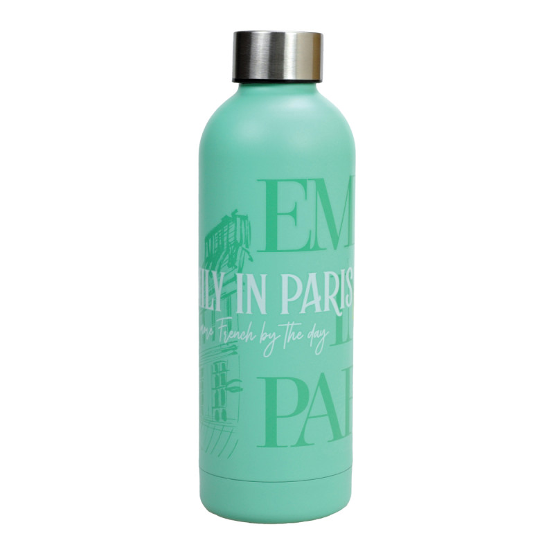 Water bottle thermos stainless steel Emily in Paris 530ml