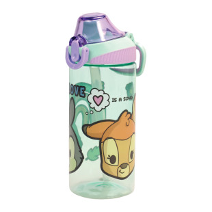 Water bottle with straw Disney Bambi 450ml