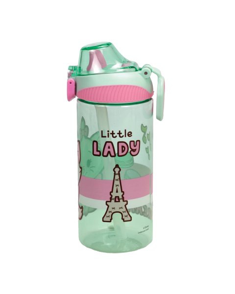 Water bottle with straw Disney Marie 450ml