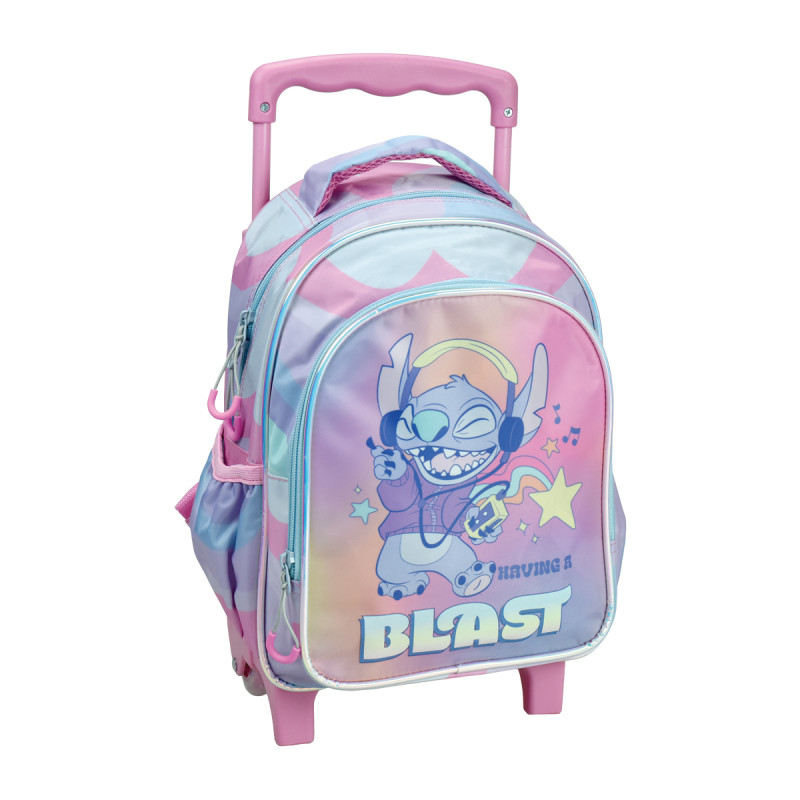 Trolley backpack kindergarten Stitch