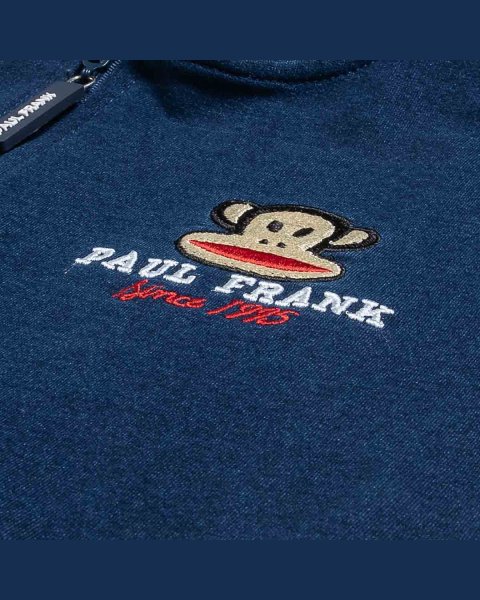 Ζακέτα φούτερ Paul Frank με κέντημα (6-14 ετών)