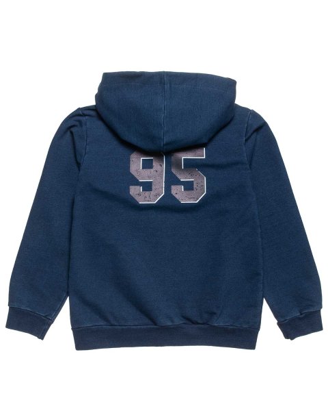 Zip hoodie cotton fleece blend Paul Frank with embroidery (6-14 years)