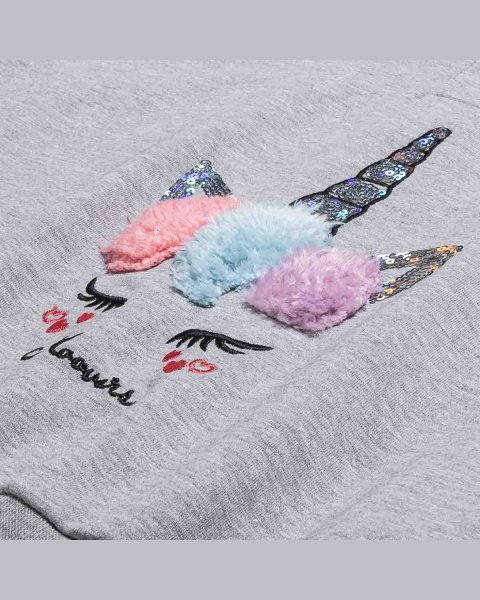 Σετ φούτερ Moovers με χνουδωτά στοιχεία (12 μηνών-5 ετών)