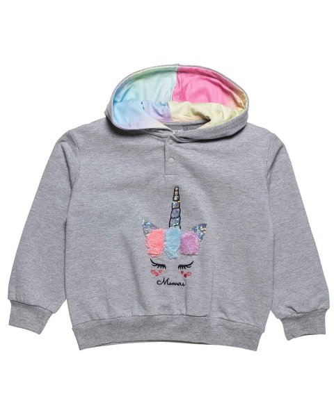 Σετ cotton fleece blend Moovers with fluffy details (12 months-5 years)