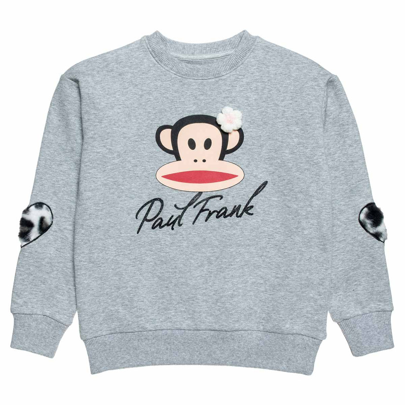 Long sleeve top Paul Frank cotton fleece blend (6-14 years)