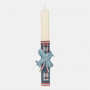 Easter Candle with aeroplane
