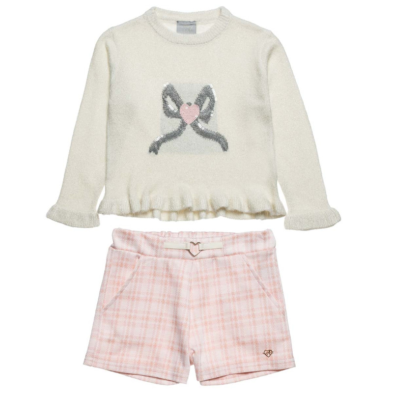 Σετ πουλόβερ με σορτς (12 μηνών-5 ετών)