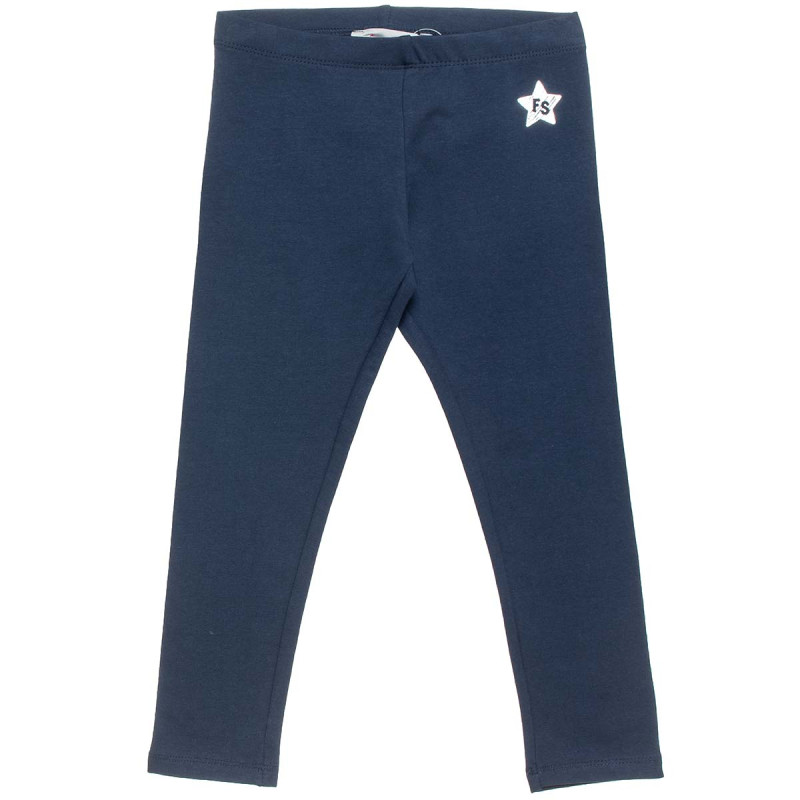 Leggings cotton fleece blend Five Star with print (6-14 years)