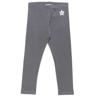 Leggings cotton fleece blend Five Star with print (6-14 years)