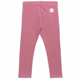 Leggings cotton fleece blend Five Star with print (6-14 years)