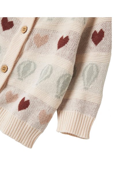 Cardigan organic cotton Lil'Atelier (1-18 months)