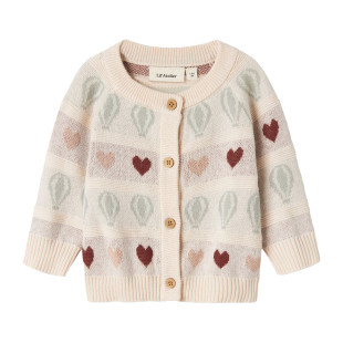 Cardigan organic cotton Lil'Atelier (1-18 months)