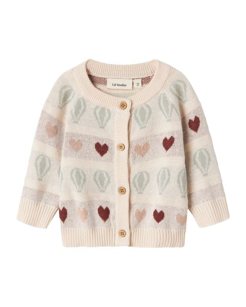 Cardigan organic cotton Lil'Atelier (1-18 months)