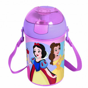 Water bottle Disney princesses with straw 450ml